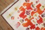 Abstract Vintage Tibetan Rug No. j3653