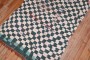 Vintage Moroccan Checkerboard Runner No. j3656