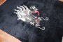 Square Tibetan Dragon Rug No. j3661