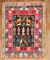 Colorful Turkish Animal Pictorial Rug No. j3663