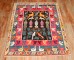 Colorful Turkish Animal Pictorial Rug No. j3663