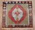 Vintage Konya Small Square Rug No. j3673