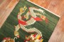 Green Tibetan Dragon Rug No. j3675