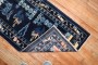 Chinese Reindeer Bird Navy Rug No. j3687