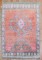 Turkish Tulu Geometric Mini Rug No. j3688