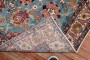 Pair of Teal Persian Tabriz Rugs No. j3704