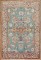 Pair of Teal Persian Tabriz Rugs No. j3704