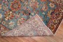 Pair of Teal Persian Tabriz Rugs No. j3704