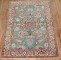 Pair of Teal Persian Tabriz Rugs No. j3704