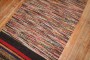 Silk Rag Rug Runner No. j3730