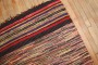 Silk Rag Rug Runner No. j3730