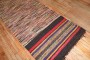 Silk Rag Rug Runner No. j3730