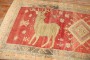 Large Deers Vintage Turkish Rug No. j3741