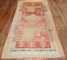 Large Deers Vintage Turkish Rug No. j3741