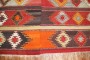 Large Square Tribal Turkish Kilim No. j3750