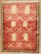 Small Square Turkish Red Rug No. j3760