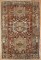 Rustic Persian Heriz Mini Rug No. j3770