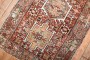 Rustic Persian Heriz Mini Rug No. j3770