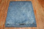 Blue Square Minimalist Turkish Tulu Rug No. j3792