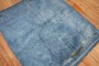 Blue Square Minimalist Turkish Tulu Rug No. j3792