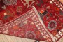 Red Folk Art Animal Gabbeh Rug No. j3805