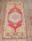 Formal Vintage Turkish Oushak Runner No. j3816