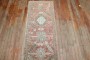 Skinny Antique Turkish Oushak Runner No. j3817