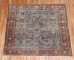 Blue Square Sarouk Farahan Small Rug No. j3846