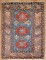 Blue Geometric Antique Shirvan Rug No. j3867