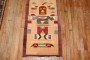 Pictorial Buddhist North African Kilim Runner No. j3868