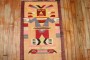 Pictorial Buddhist North African Kilim Runner No. j3868