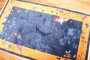 Chinese Blue Art Deco Rug No. j3874