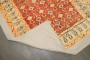 19th Century Antique Agra on Linen No. j4011