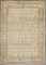 Ivory Antique Persian Bidjar No. j4131