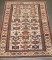 Rustic Color Antique Caucasian Kuba Rug No. j4172