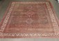Square Antique Shiraz Room Worn Rug No. j4201