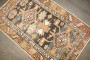 Brown Small Antique Heriz Rug No. j4410