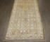 Camel Soft Green Corridor Size Persian Serab Rug No. j4451