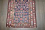 Navy Worn Persian Runner No. j4485