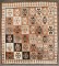 Square Persian Gabbeh Rug No. j4494