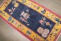 Worn Art Deco Chinese Rug No. j4509