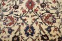 19th Century Floral Ivory Antique Tehran Rug No. j4534