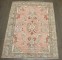 Pink Persian Lilihan Small Square Rug No. j4570