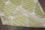 Modern Light Green Scandinavian Kilim No. j4573