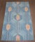 Blue Modern Scandinavian Kilim No. j4574
