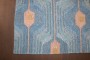 Blue Modern Scandinavian Kilim No. j4574