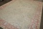 Antique Persian Sea Foam Tabriz Carpet No. j4579