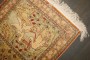 Fine Silk 20th Century Herekeh Pictorial Rug No. j4599