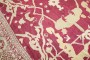 Large Red Square Oushak Rug No. j4654