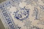 Blue Crab Oushak Rug No. j4657